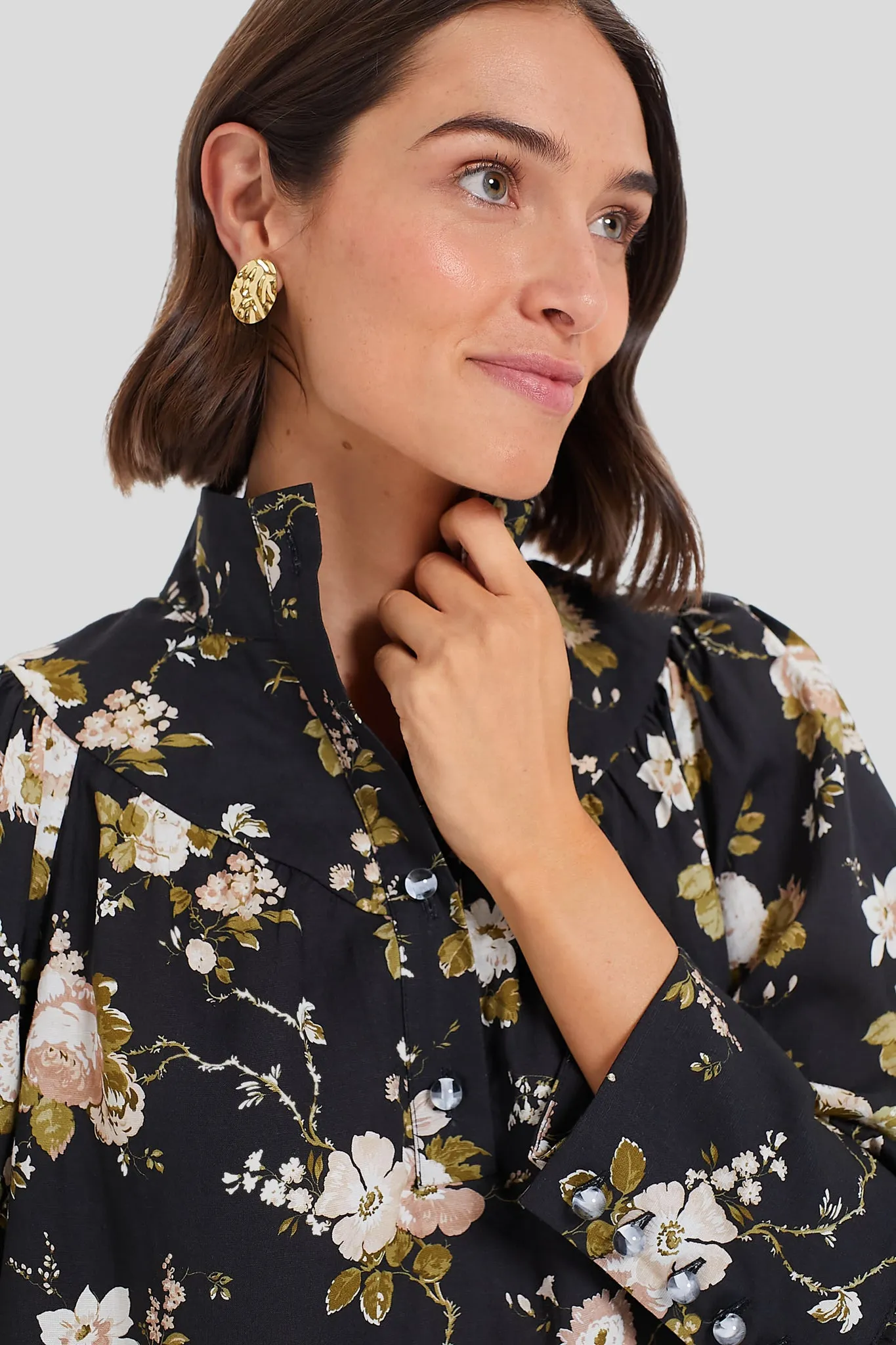 Midnight Garden Corrigan Blouse sold by Tuckernuck product image thumbnail 5