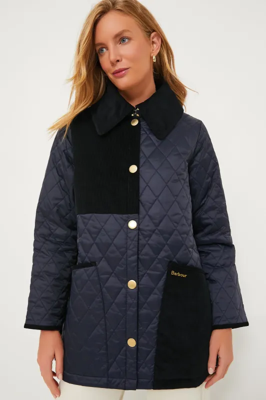 Navy Reeth Quilted Jacket sold by Tuckernuck