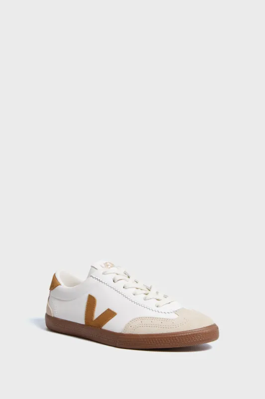 White Tent Bark Volley Sneakers sold by Tuckernuck