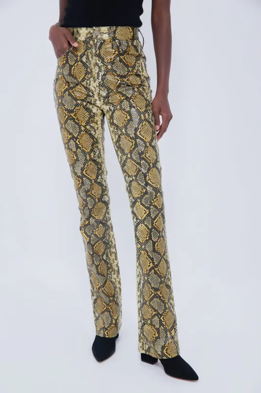 Striking Beauty High Wasted Smokin Double Heel made by MOTHER