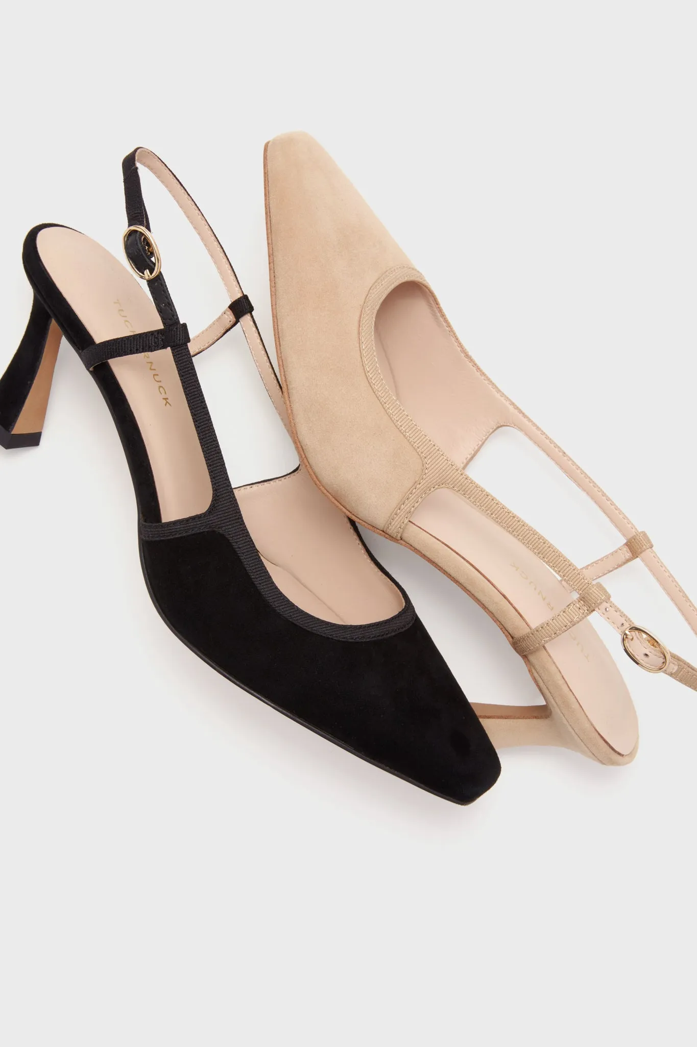 Black Suede Lia Heels sold by Tuckernuck product image thumbnail 5