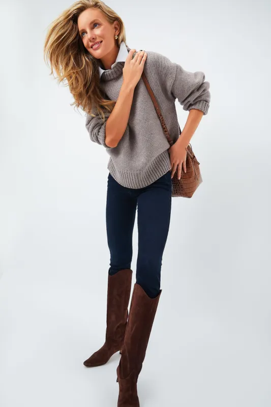 Wheat Genevieve Crewneck Sweater sold by Tuckernuck