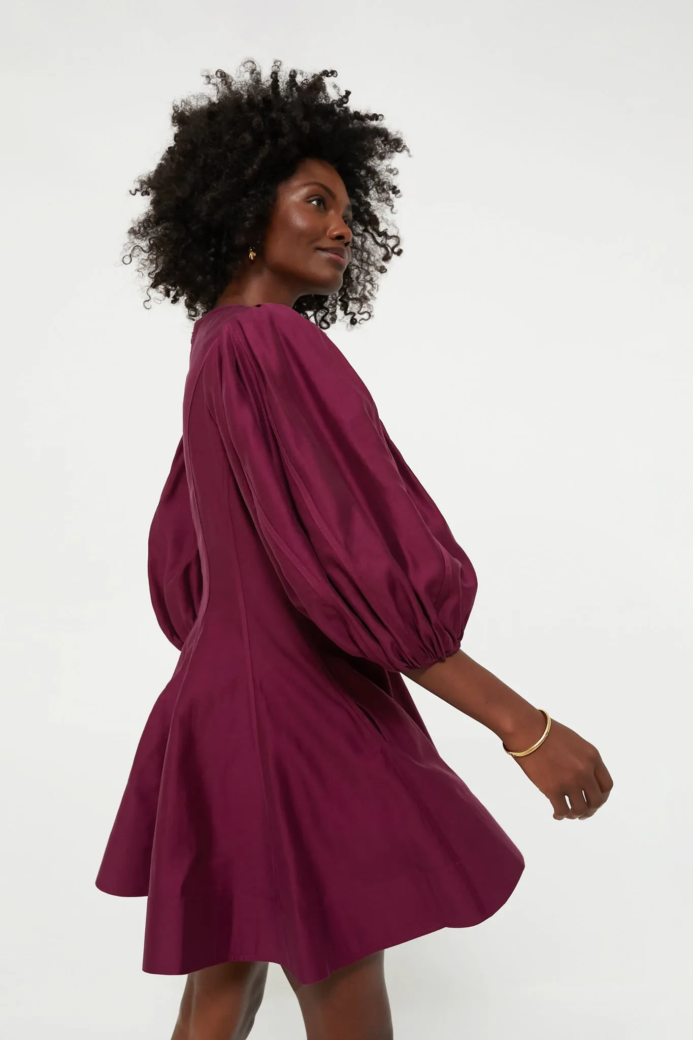 Berry Loraine Mini Dress sold by Tuckernuck product image thumbnail 3