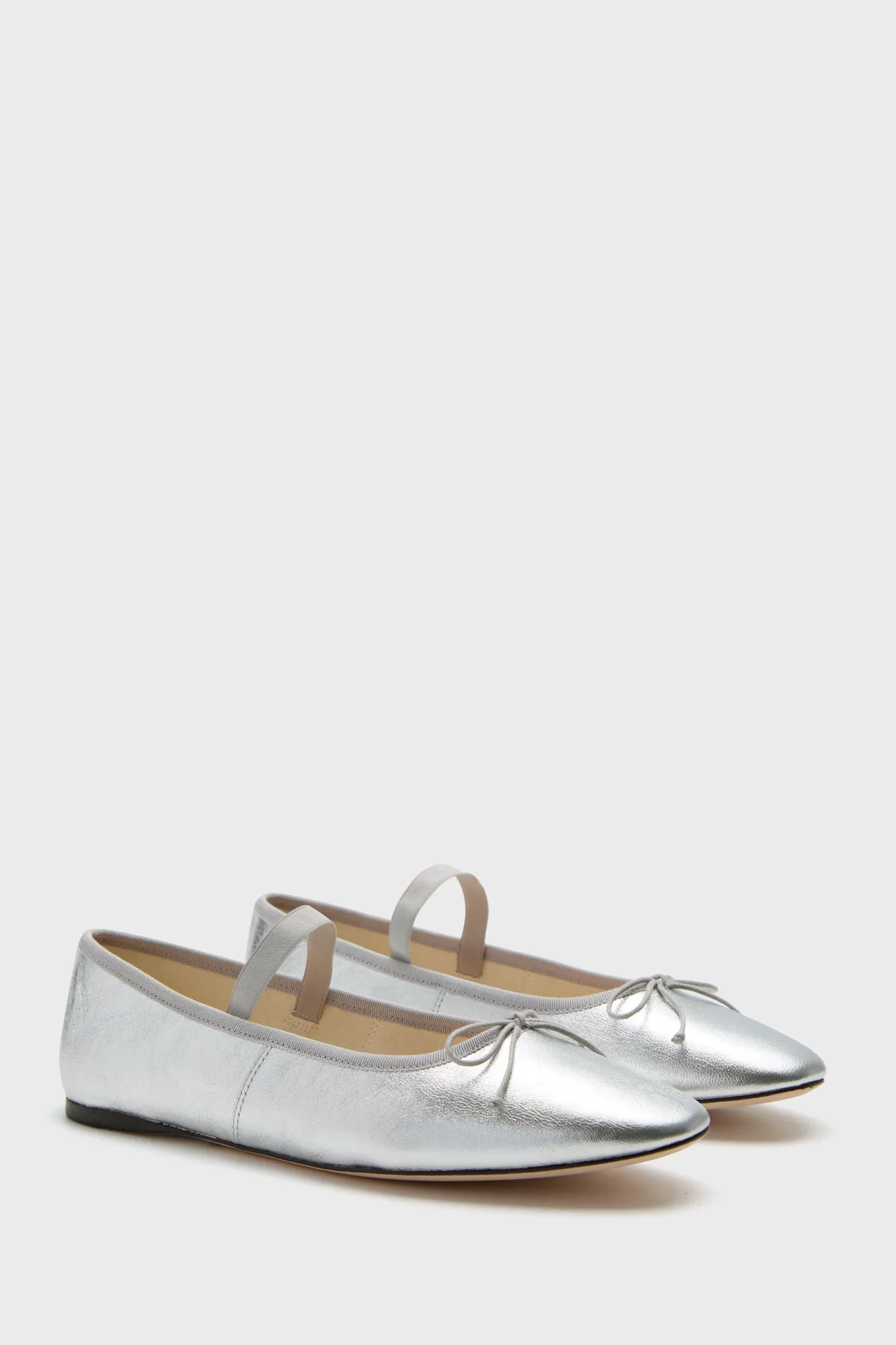 Metallic Silver Leonie Flats sold by Tuckernuck product image thumbnail 4