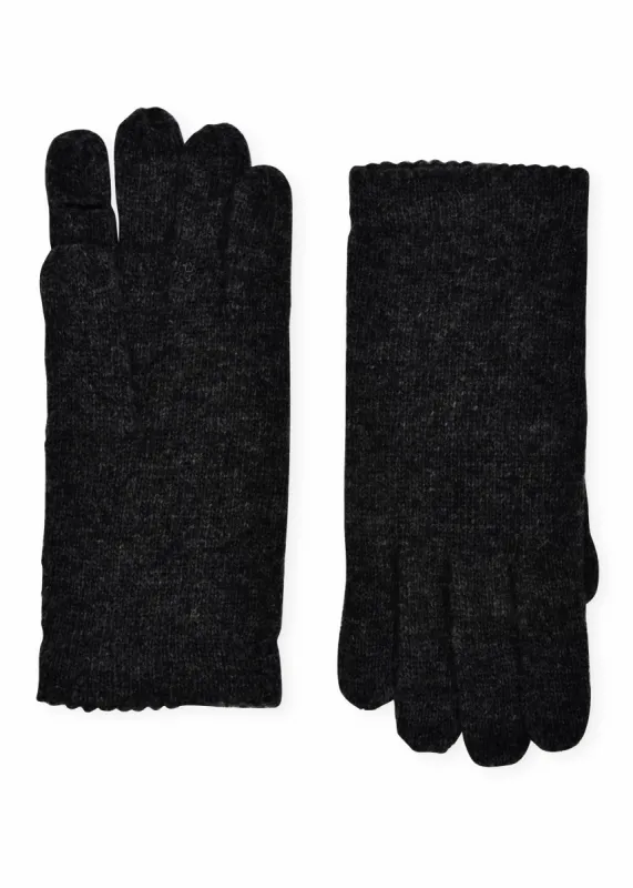 Gray Classic Knit Texting Gloves sold by Tuckernuck