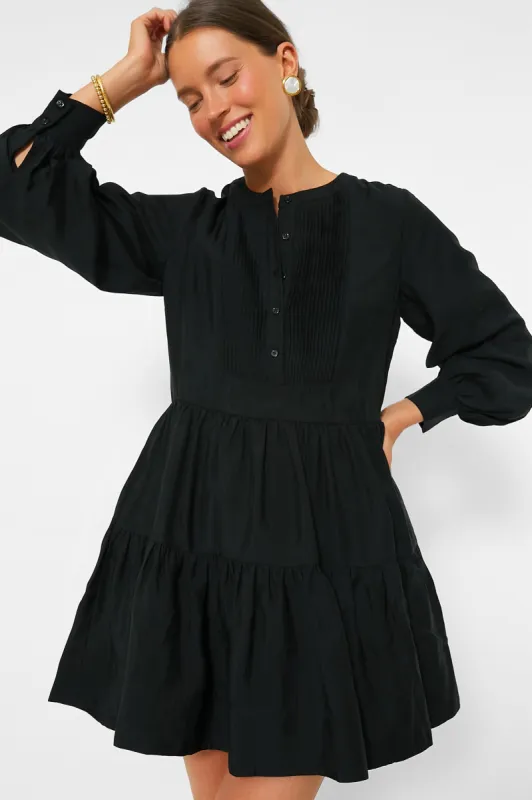 Black Amie Mini Dress sold by Tuckernuck