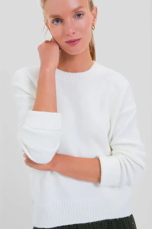White Faris Pullover sold by Tuckernuck
