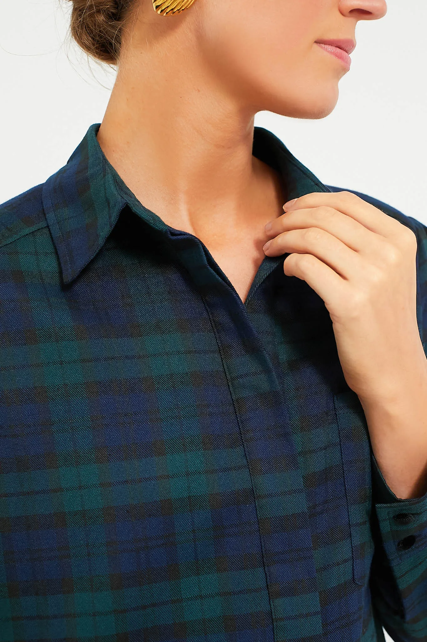 Blackwatch Callahan Shirt Dress sold by Tuckernuck product image thumbnail 5