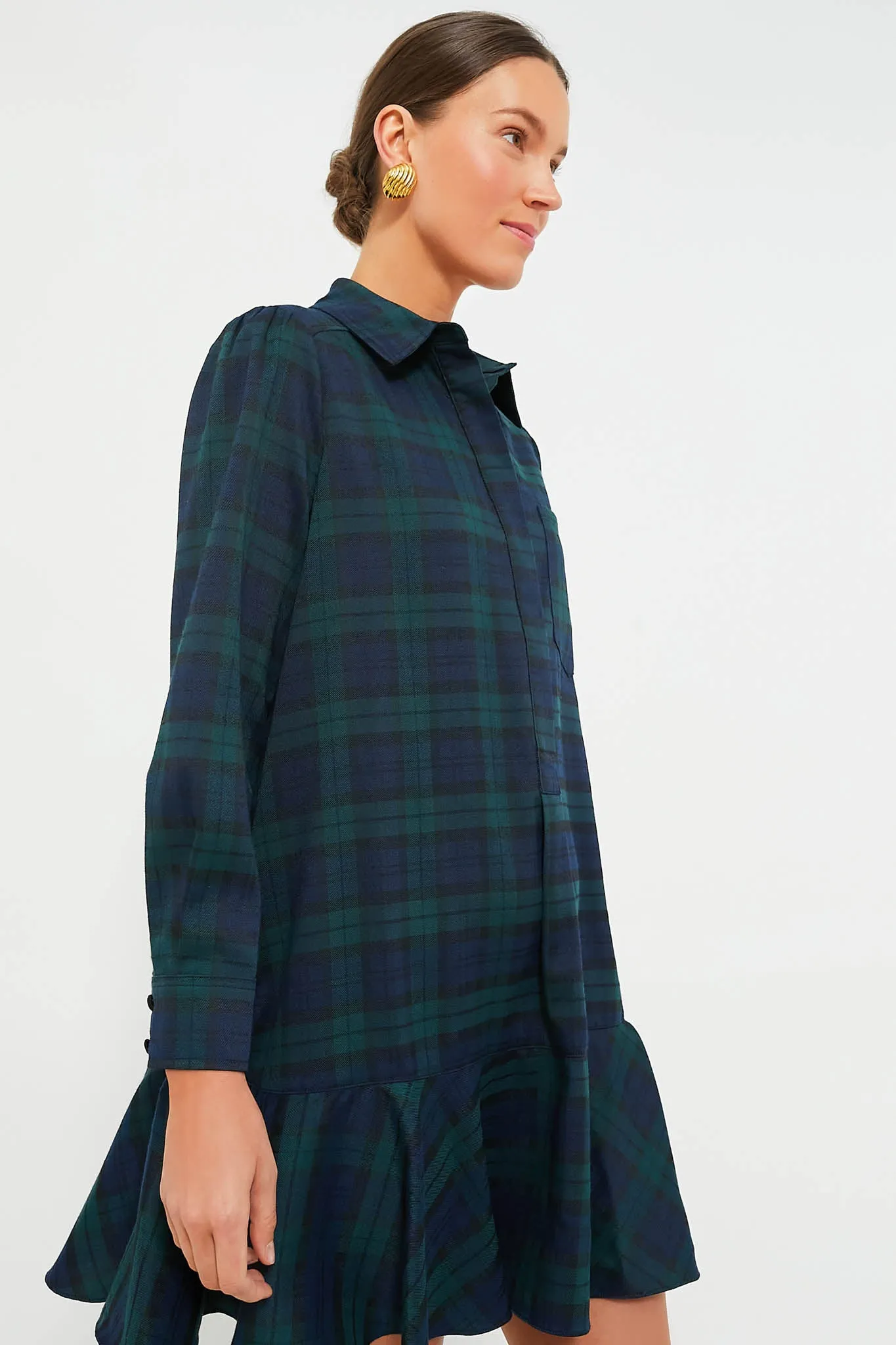 Blackwatch Callahan Shirt Dress sold by Tuckernuck product image thumbnail 3