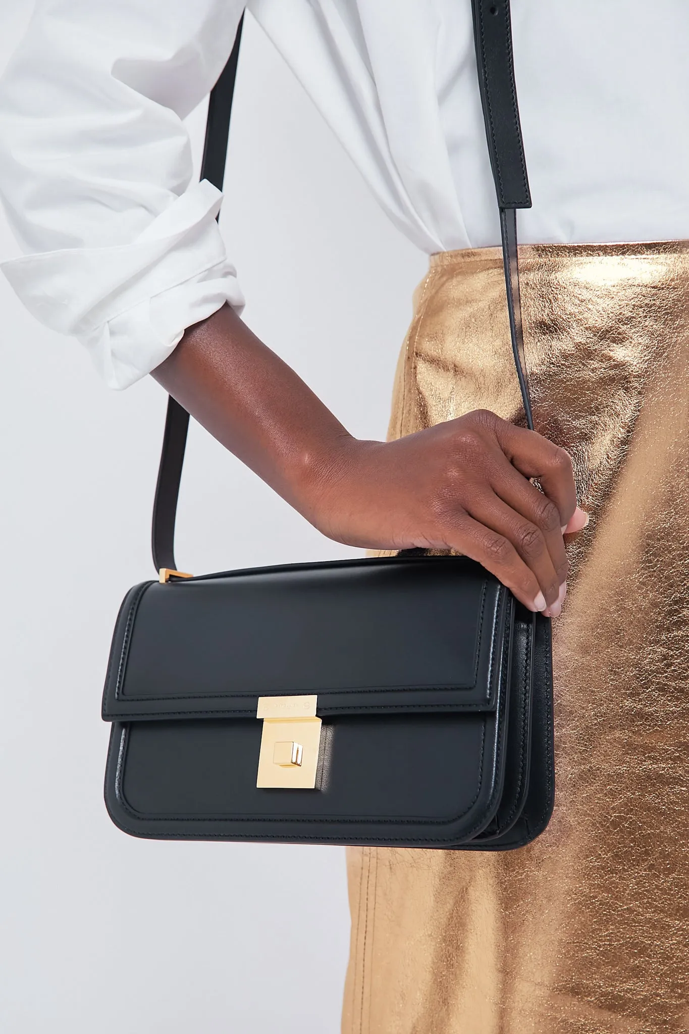 Black Paris Shoulder Bag sold by Tuckernuck product image thumbnail 4