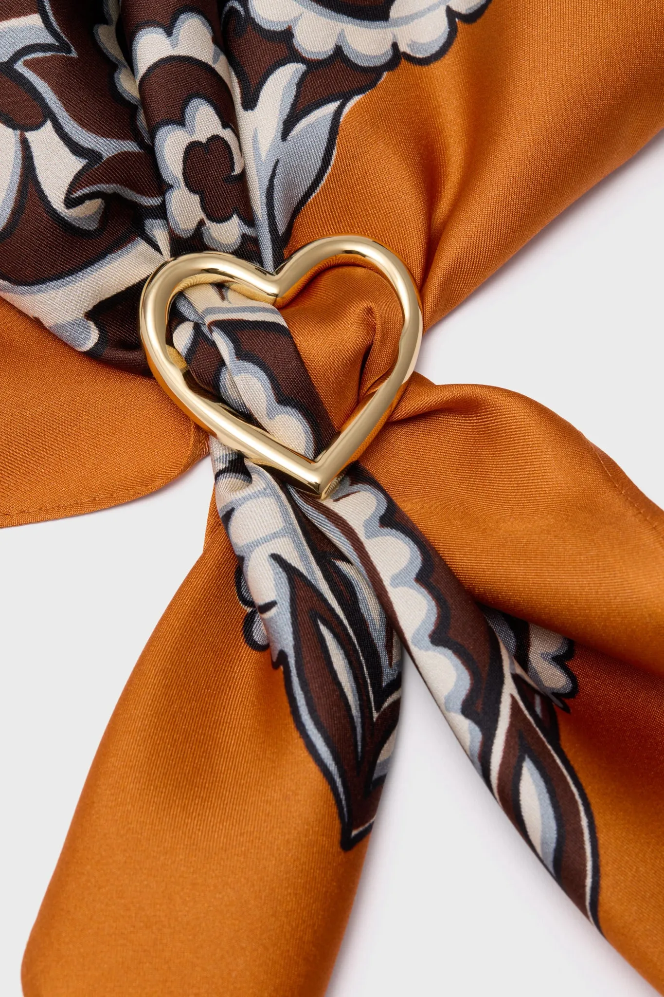 Gold Heart Scarf Ring sold by Tuckernuck product image thumbnail 2