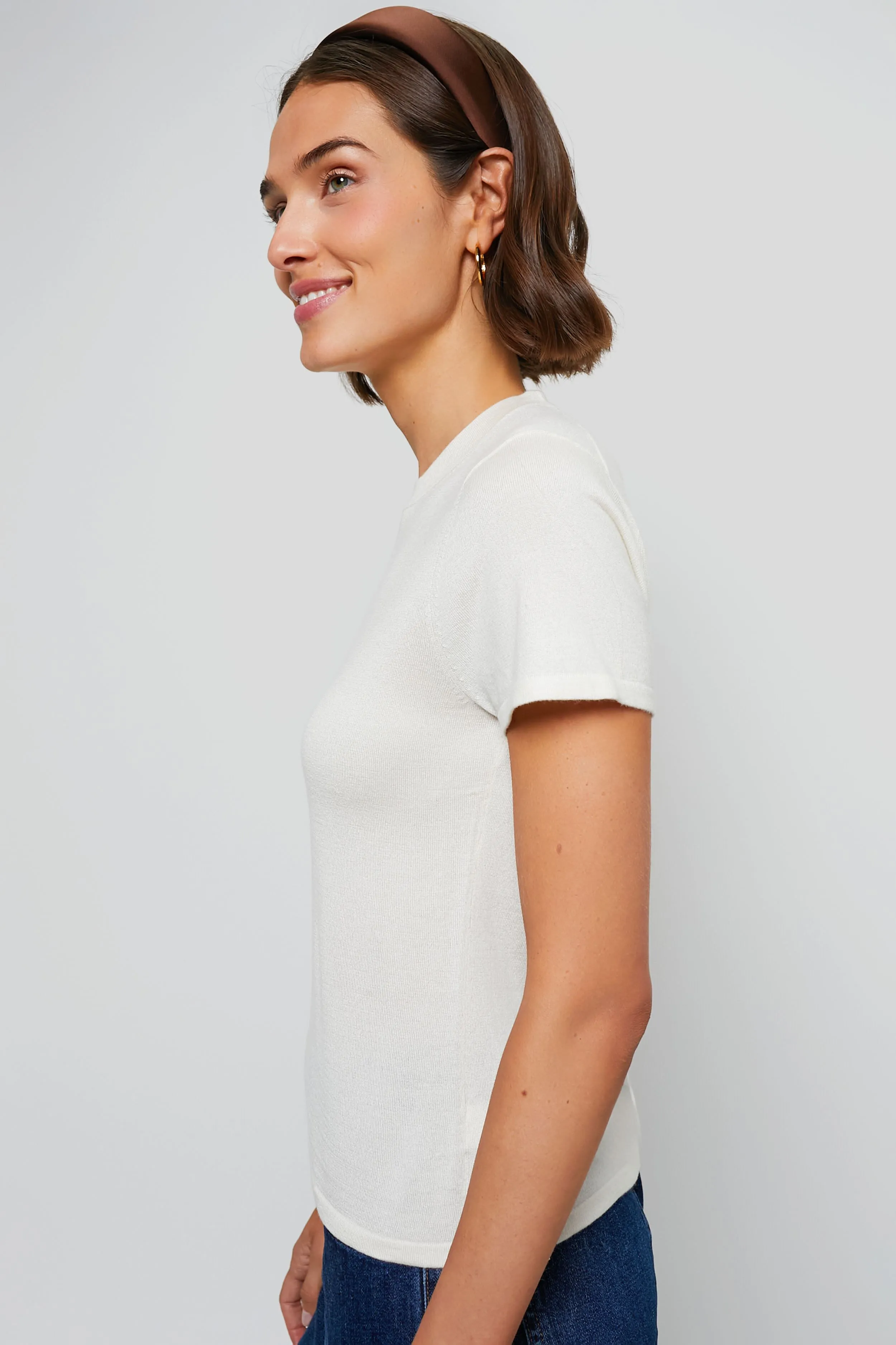 Chocolate Brown Padded Headband sold by Tuckernuck product image thumbnail 3