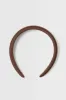 Chocolate Brown Padded Headband sold by Tuckernuck