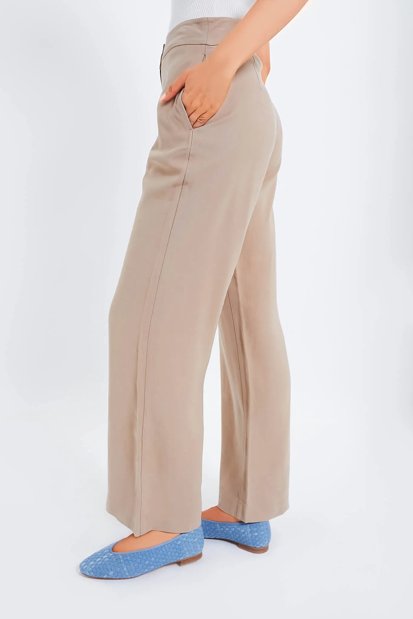 Khaki Erin Pants sold by Tuckernuck product image thumbnail 3