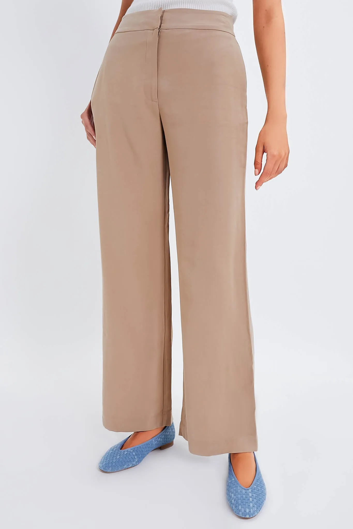 Khaki Erin Pants sold by Tuckernuck