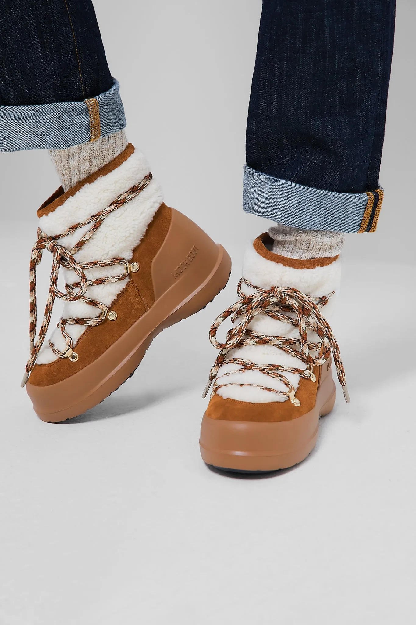 Whiskey Off White Luna Shearling Boots sold by Tuckernuck product image thumbnail 3