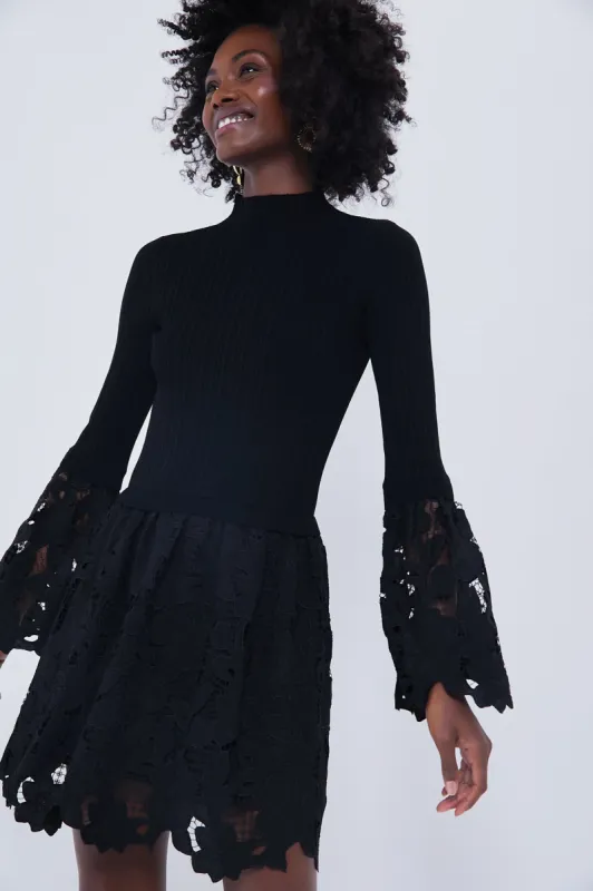 Black Matilde Mini Dress sold by Tuckernuck