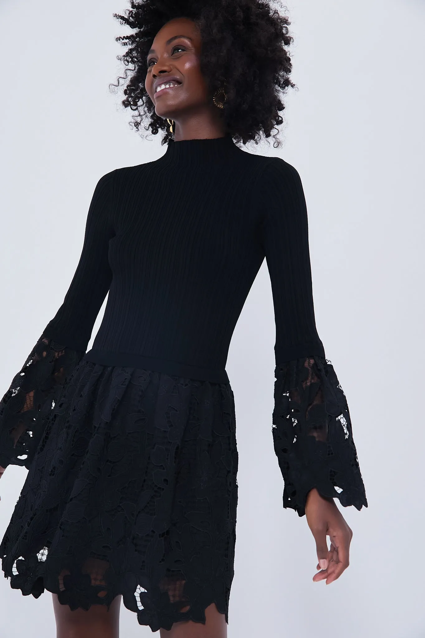 Black Matilde Mini Dress sold by Tuckernuck