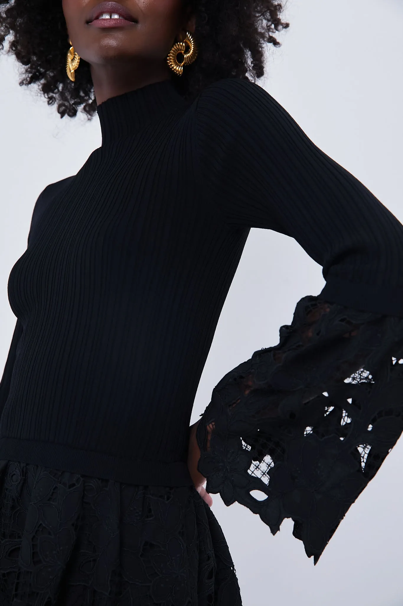 Black Matilde Mini Dress sold by Tuckernuck product image thumbnail 5