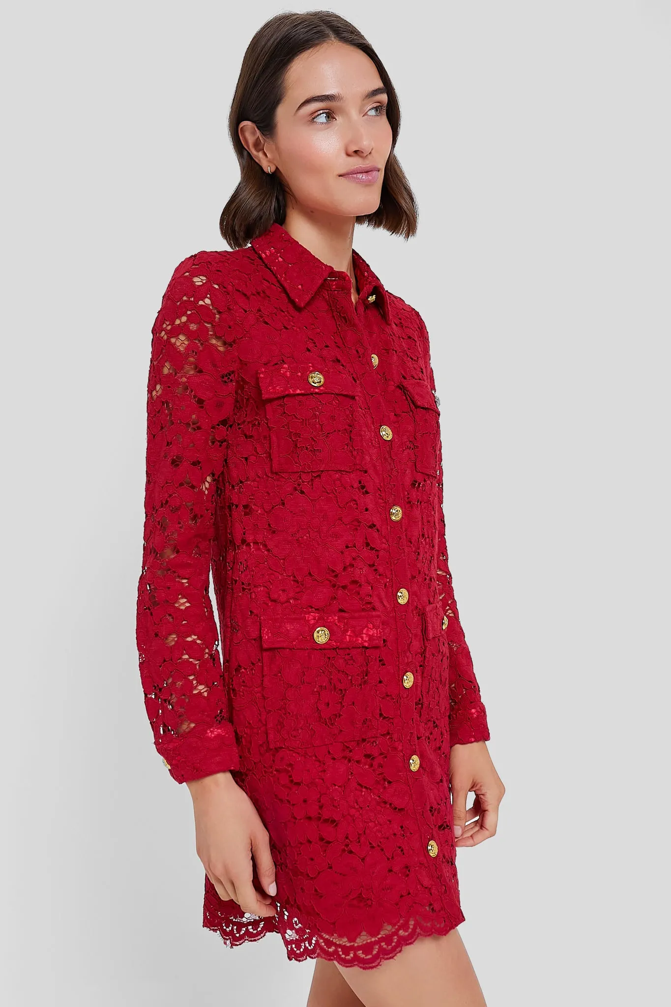 Crimson Luna Mini Dress sold by Tuckernuck product image thumbnail 3