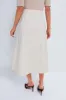 Oyster Grey Kenya Skirt sold by Tuckernuck