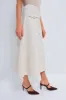 Oyster Grey Kenya Skirt sold by Tuckernuck