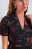 Persimmon Floral Jacquard Adelaide Dress sold by Tuckernuck