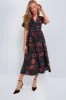 Persimmon Floral Jacquard Adelaide Dress sold by Tuckernuck