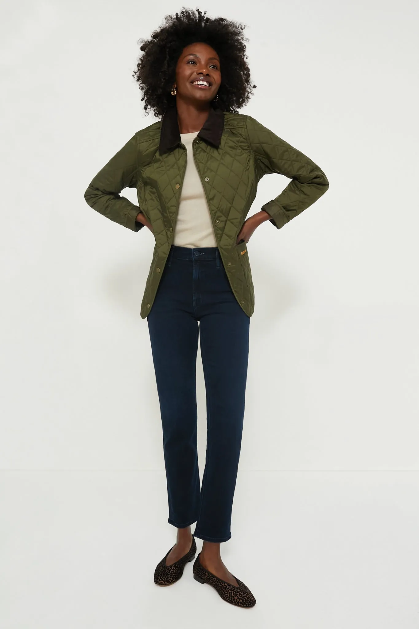 Olive Annandale Quilted Jacket sold by Tuckernuck product image thumbnail 2