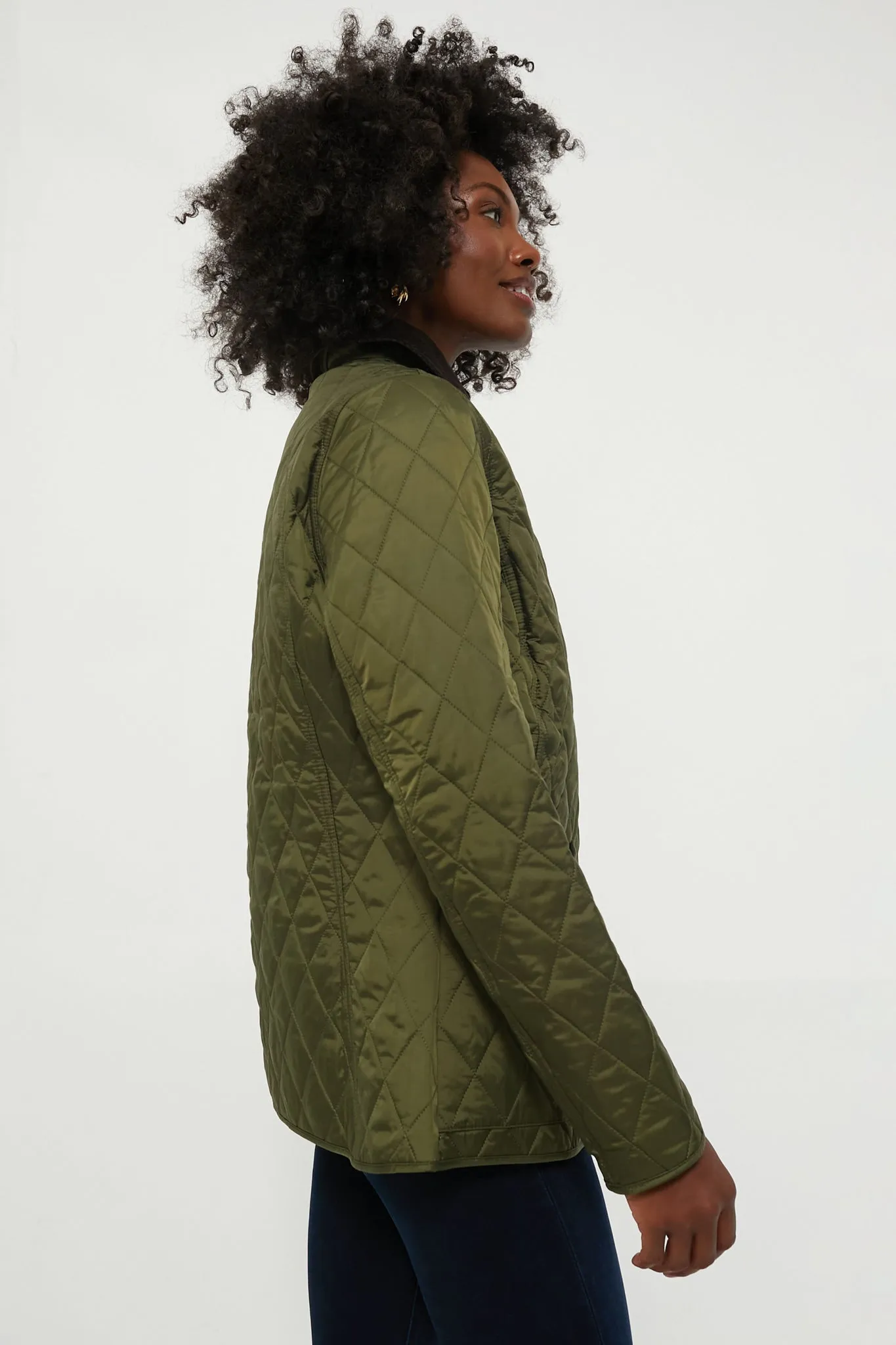 Olive Annandale Quilted Jacket sold by Tuckernuck product image thumbnail 3