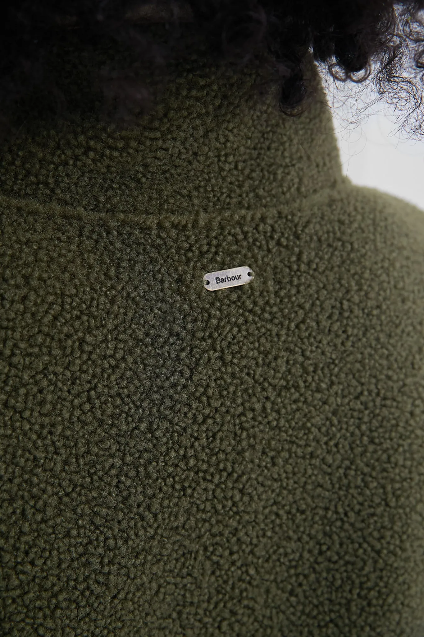 Dark Moss Violetta Fleece sold by Tuckernuck product image thumbnail 5