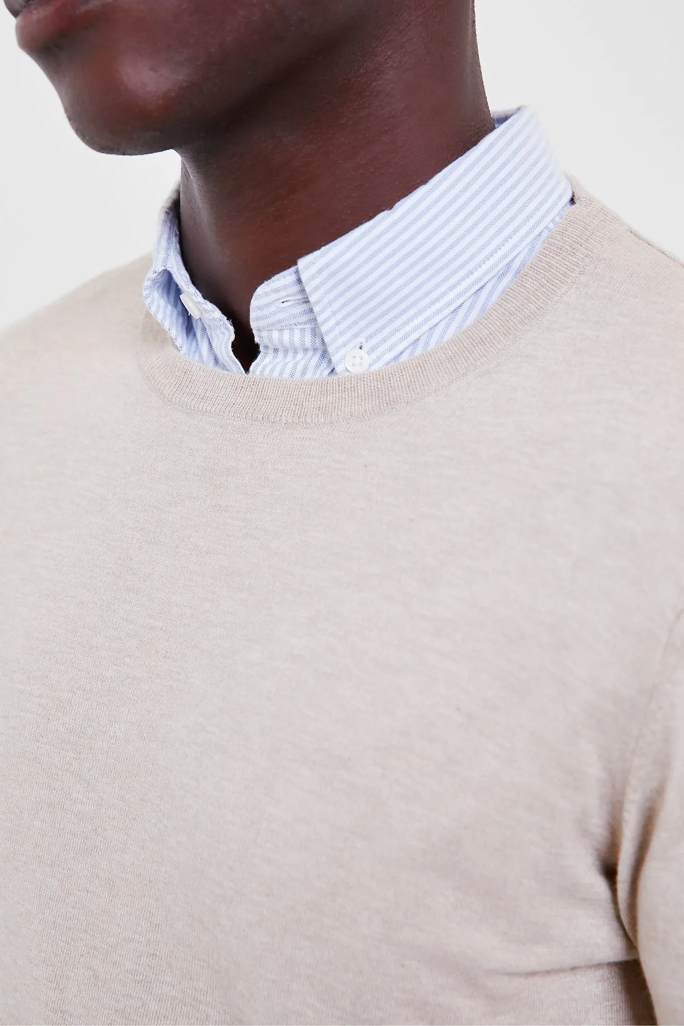 Soft Dune Heather Movement Crewneck Sweater sold by Tuckernuck product image thumbnail 5