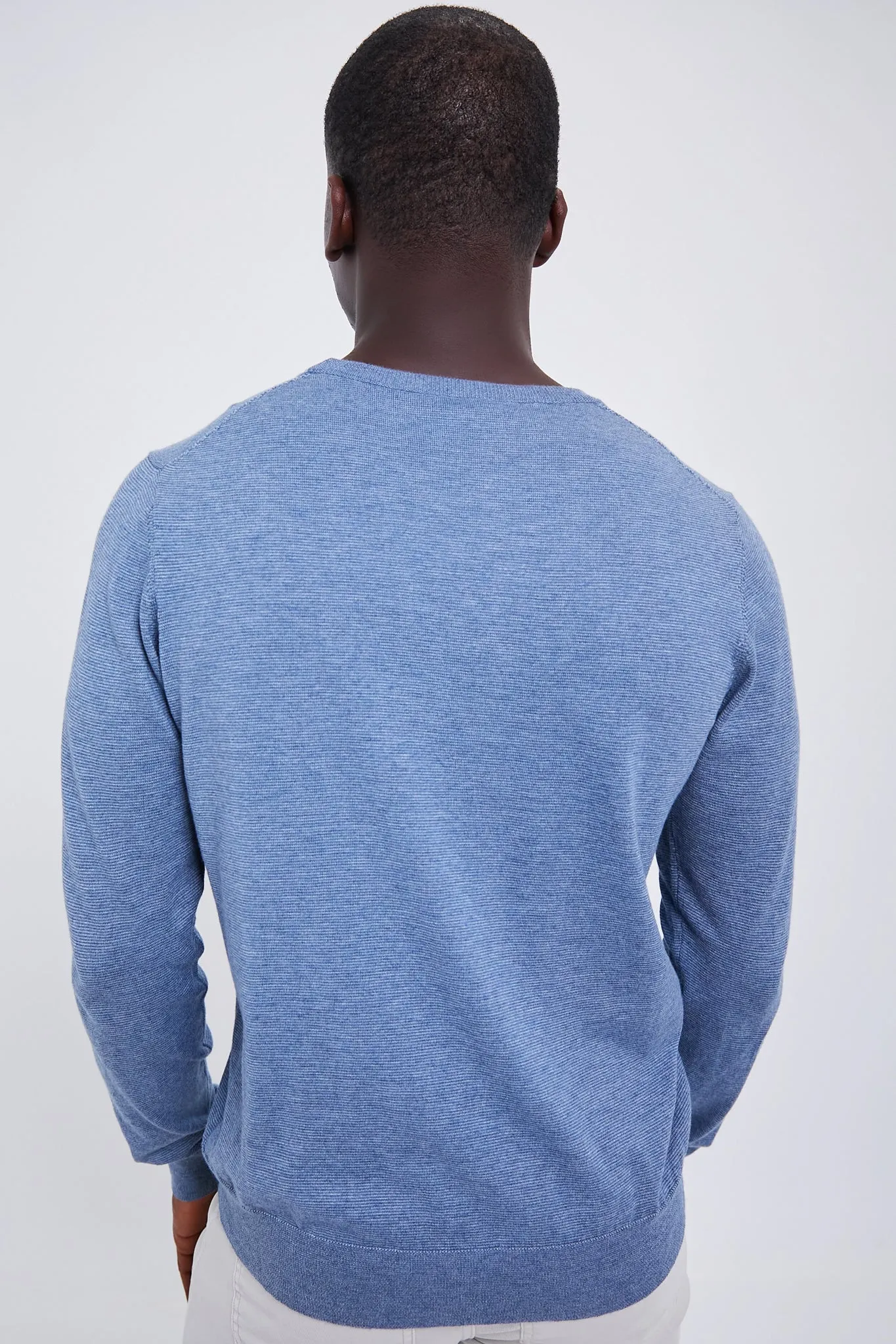 Sea Coast Heather Movement Crewneck Sweater sold by Tuckernuck product image thumbnail 4