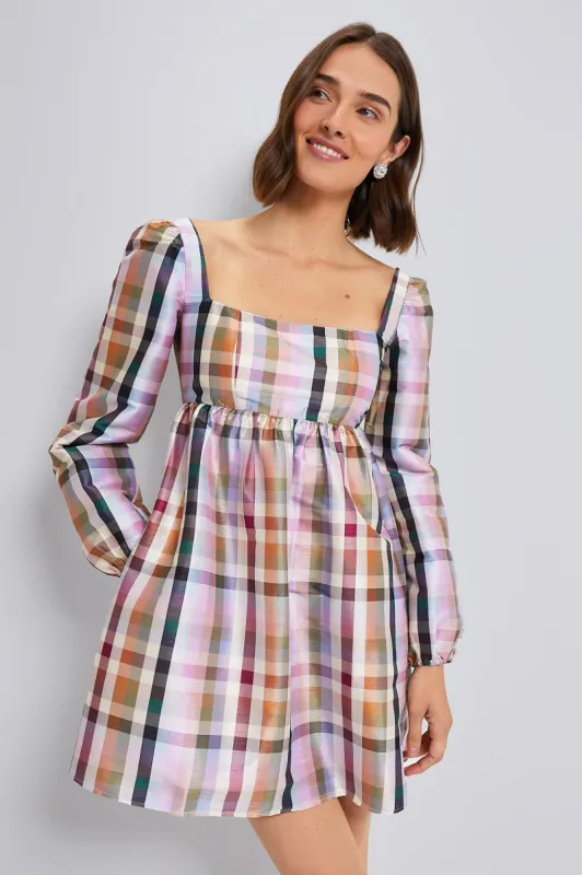 Madras Heidi Mini Dress made by Tuckernuck