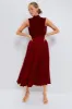 True Red Fleur Velvet C Dress sold by Tuckernuck
