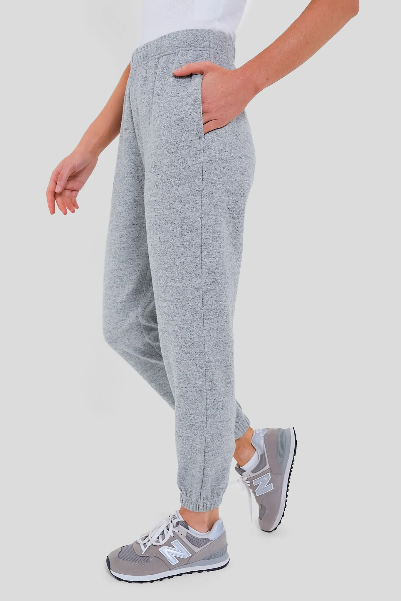 Heathered Gray Anderson Sweatpants sold by Tuckernuck product image thumbnail 3