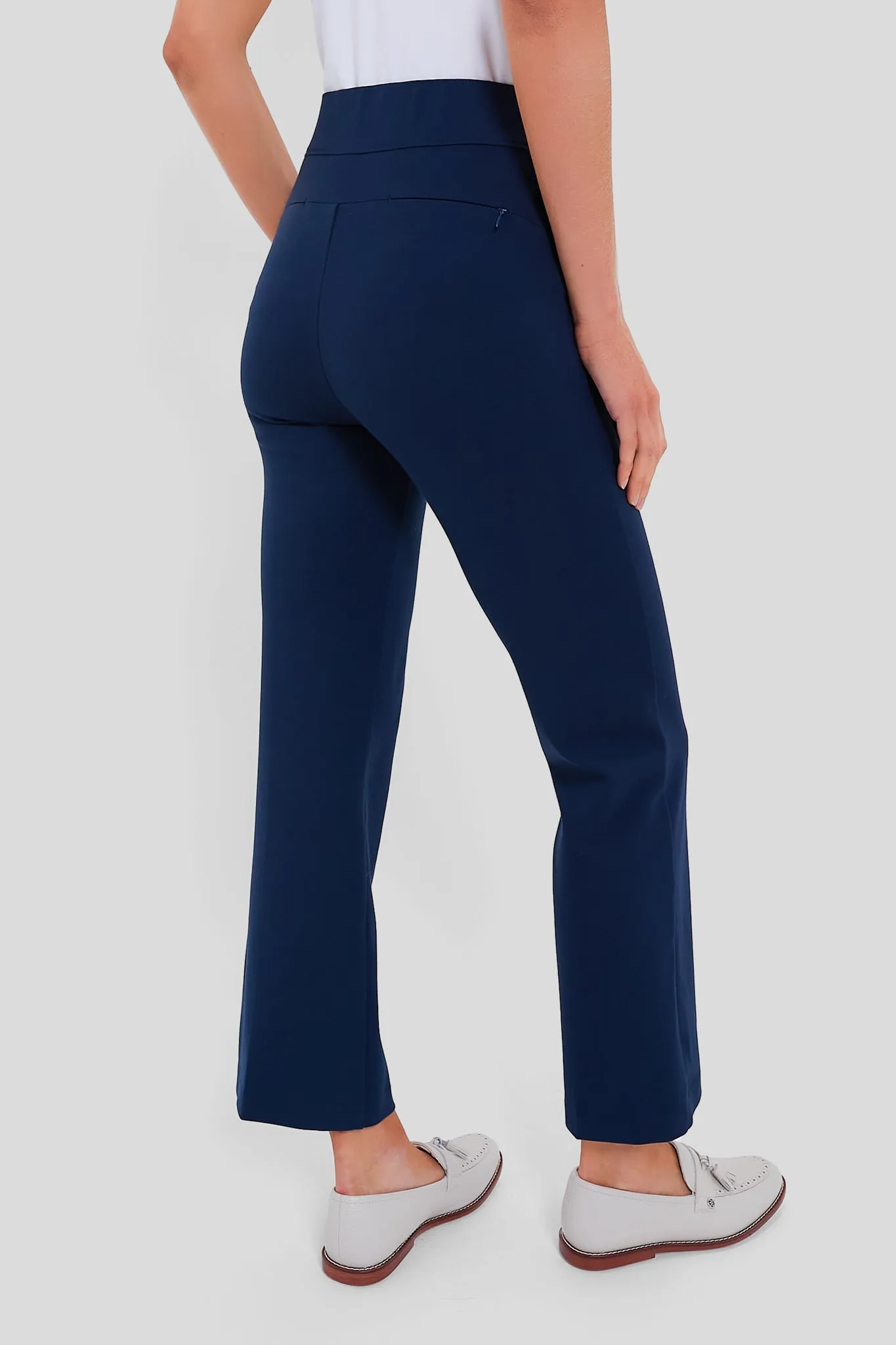 Navy 28 Inch Compression September Pant sold by Tuckernuck product image thumbnail 4