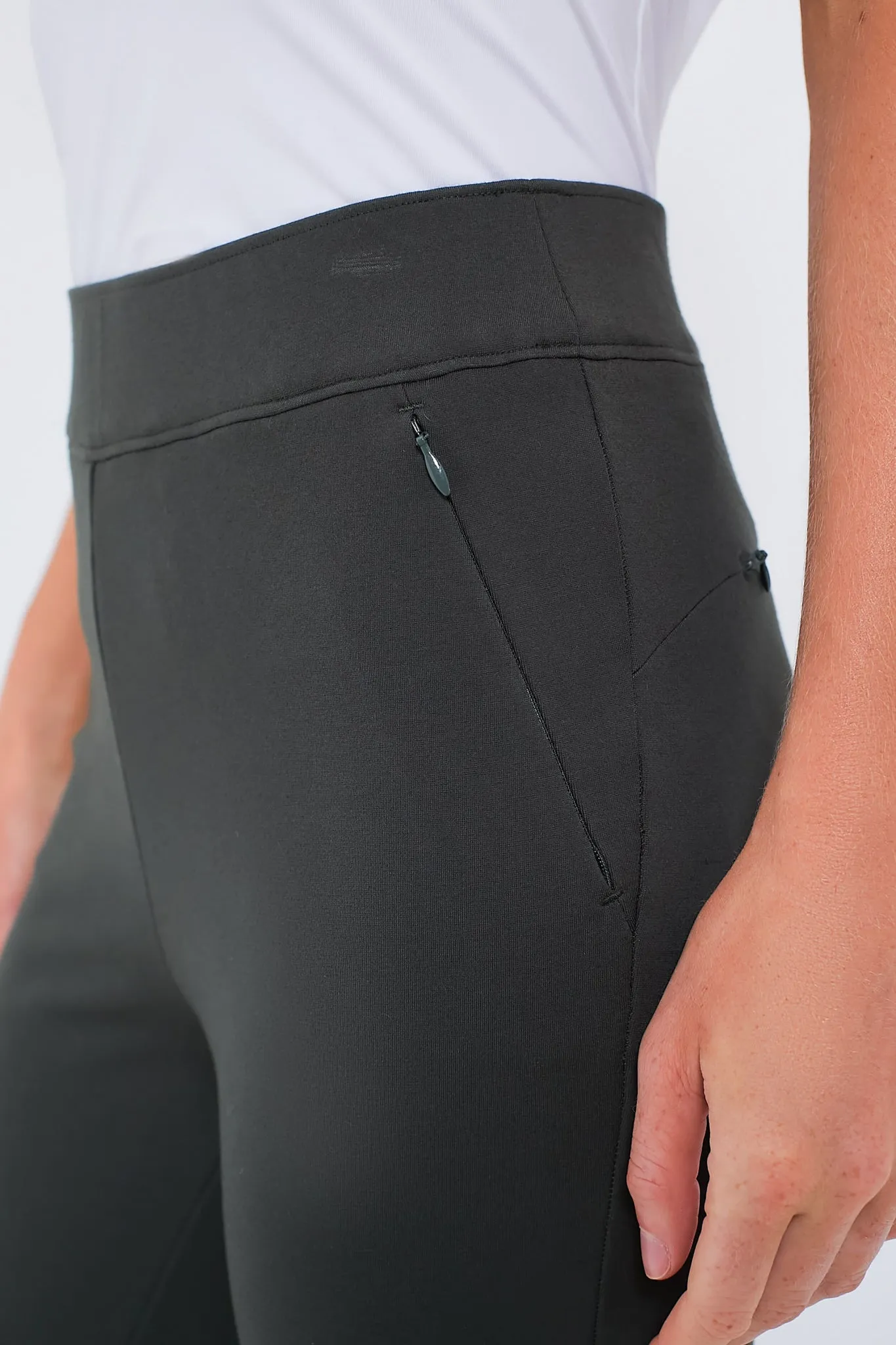 Army Green 28 Inch Compression September Pant sold by Tuckernuck product image thumbnail 5