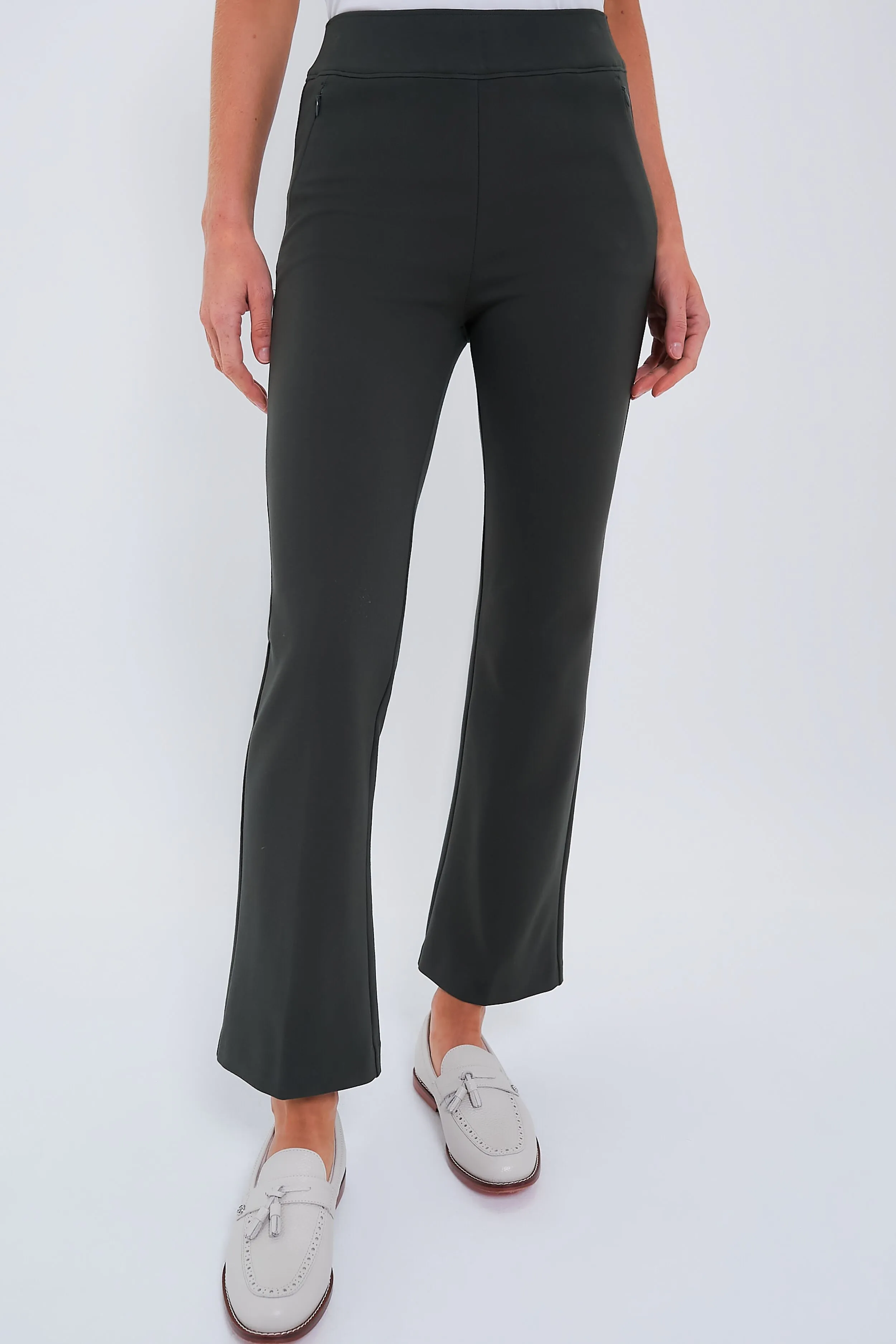 Army Green 28 Inch Compression September Pant sold by Tuckernuck