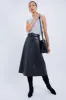 Black Croc-Embossed Waist Belt sold by Tuckernuck