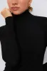 Black Lightweight Ribbed Turtleneck sold by Tuckernuck