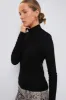Black Lightweight Ribbed Turtleneck sold by Tuckernuck