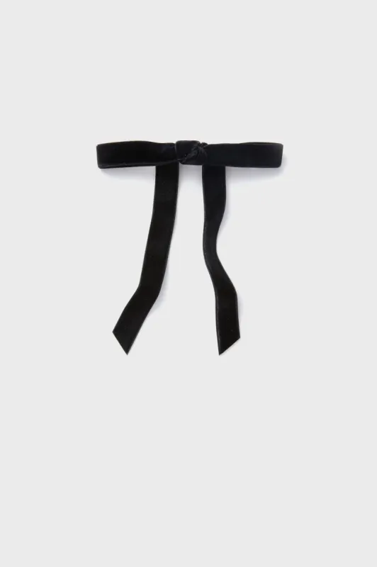 Jet Bardot Bow Barrette sold by Tuckernuck