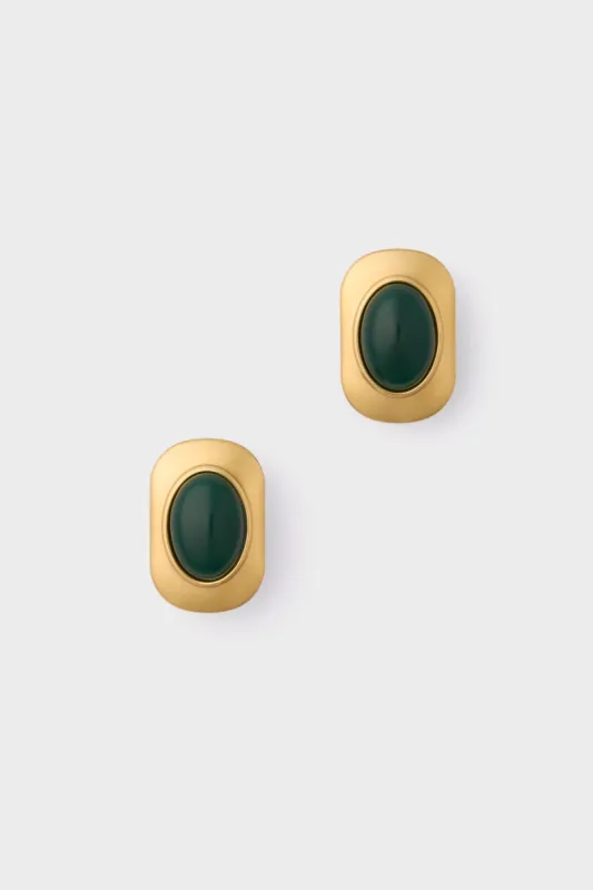 Green Ashley Earrings sold by Tuckernuck