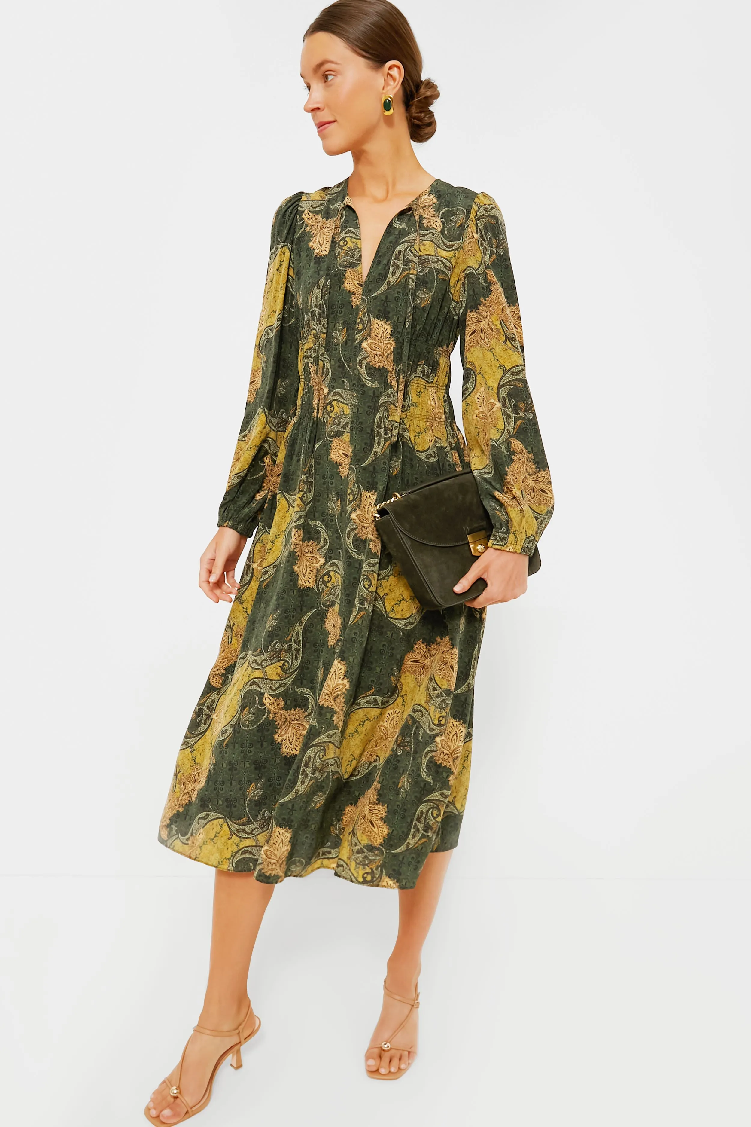 Green Ashley Earrings sold by Tuckernuck product image thumbnail 5