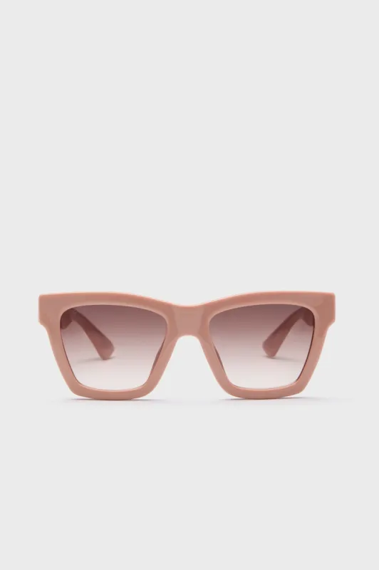 Pink Square Frame Sunglasses sold by Tuckernuck