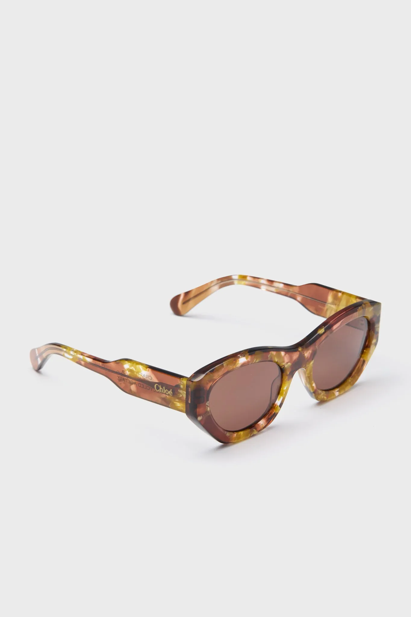 Opal Gold Gayia Reace Sunglasses sold by Tuckernuck product image thumbnail 3