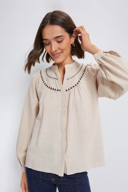 Ecru Pierre Shirt sold by Tuckernuck