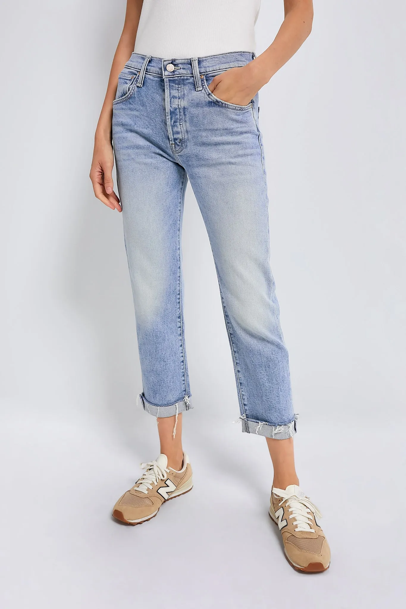 Sneak Peak The Scrapper Cuff Ankle Fray sold by Tuckernuck