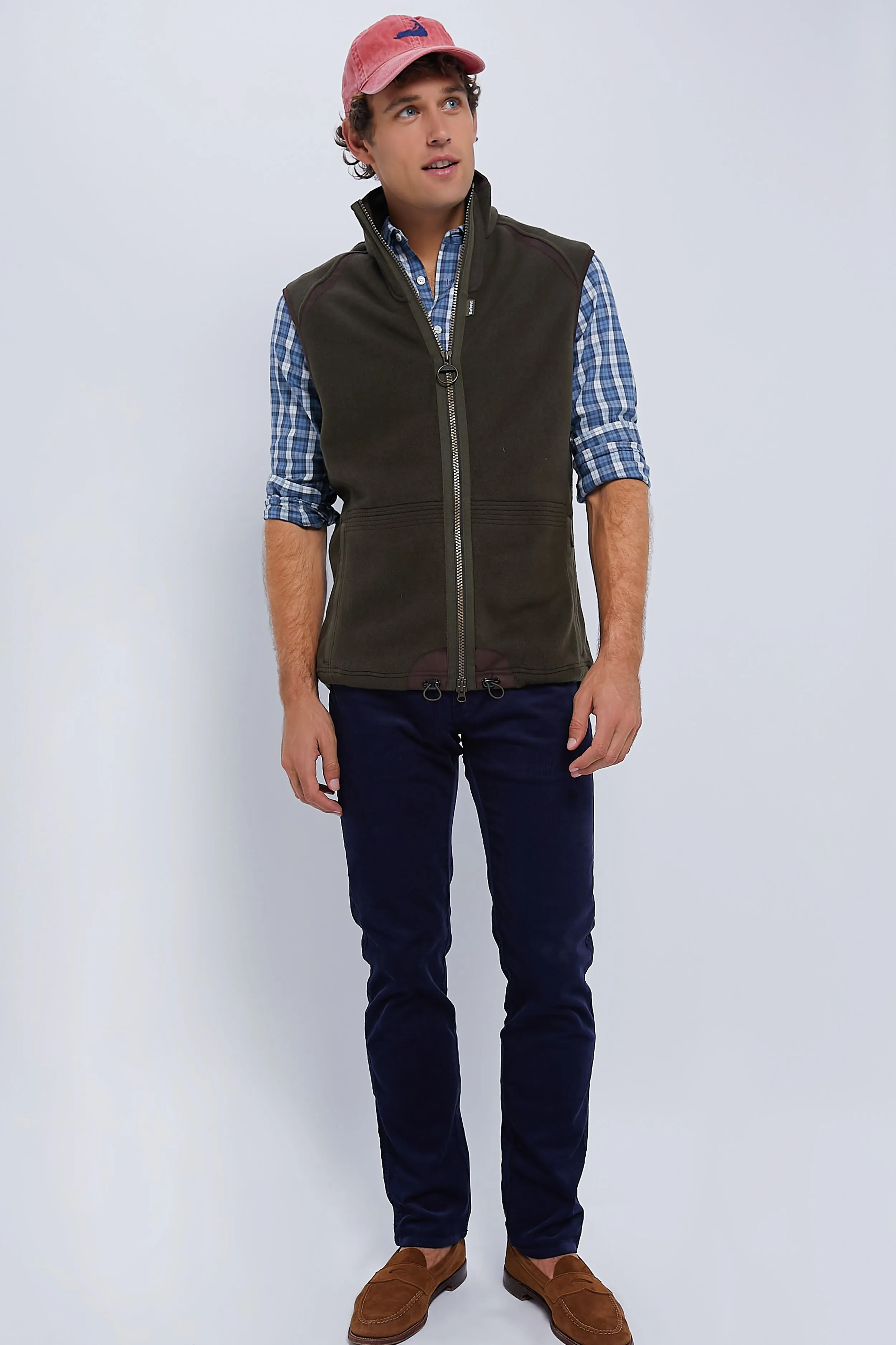 Olive Langdale Fleece Gilet sold by Tuckernuck product image thumbnail 2